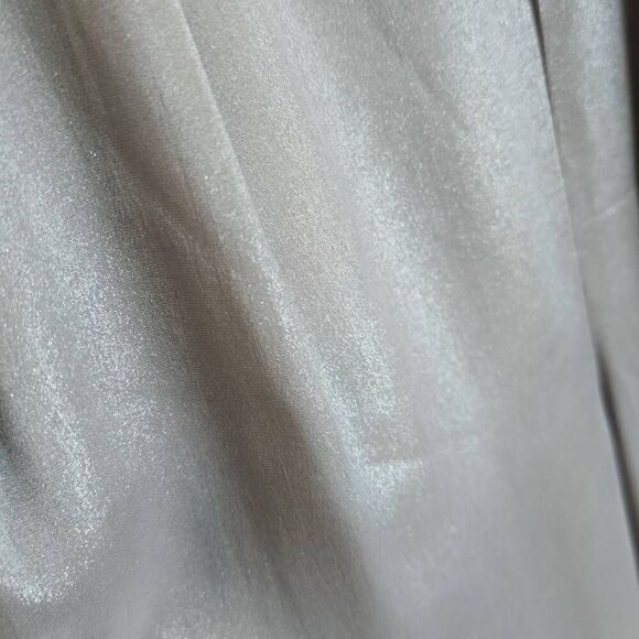 Shein Shimmer Grey Jumpsuit with Spaghetti Straps, NWOT, Sample, sz. 4 - Picture 8 of 10